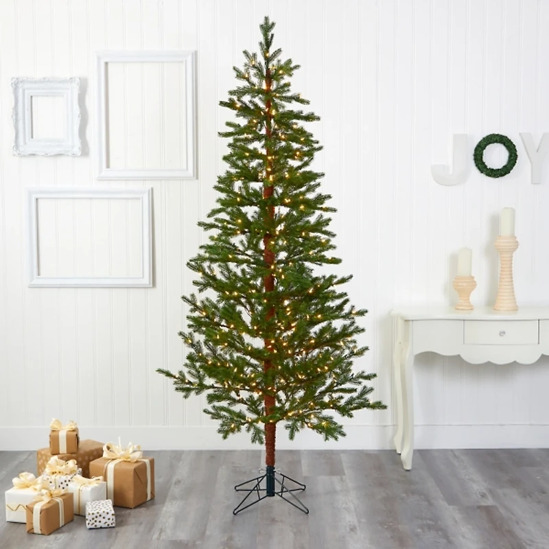7.5 ft. Clear Lit Fairbanks Fir Christmas Tree