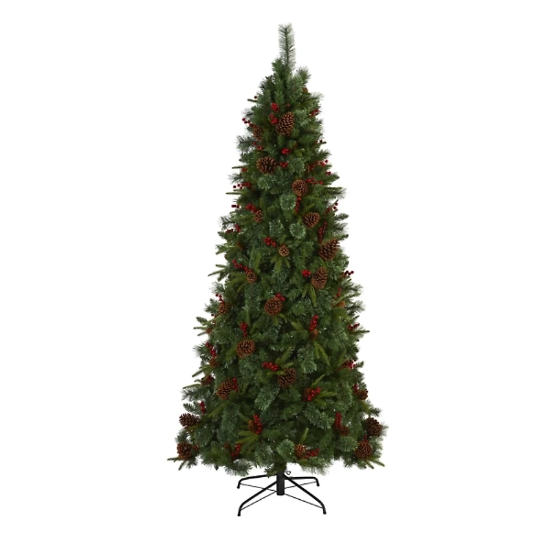 7.5 ft. Pre-Lit Norway Mixed Pine Christmas Tree