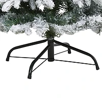 4 ft. Pre-Lit Flocked Vermont Pine Christmas Tree