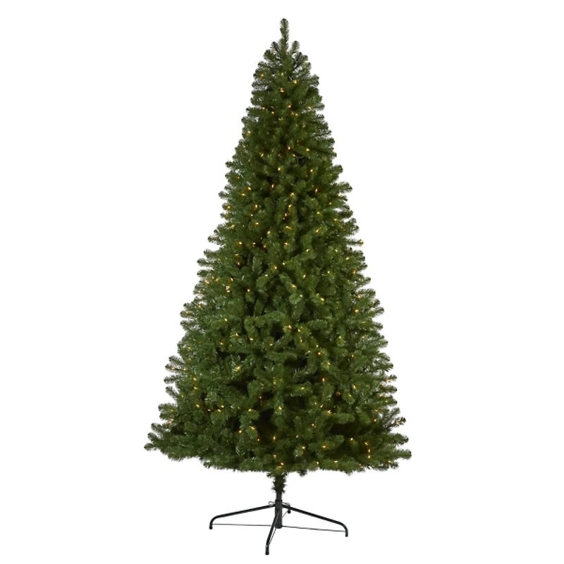 9 ft. Clear Pre-Lit Virginia Fir Christmas Tree