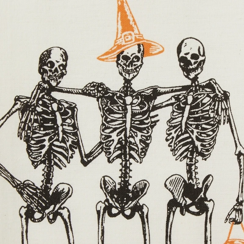 Skeletons Printed Assorted Dishtowels, Set of 3