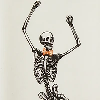 Skeletons Printed Assorted Dishtowels, Set of 3