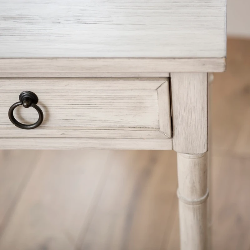 Casey Cream 3-Drawer Console Table