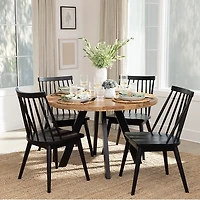 Black Windsor Dining Chair