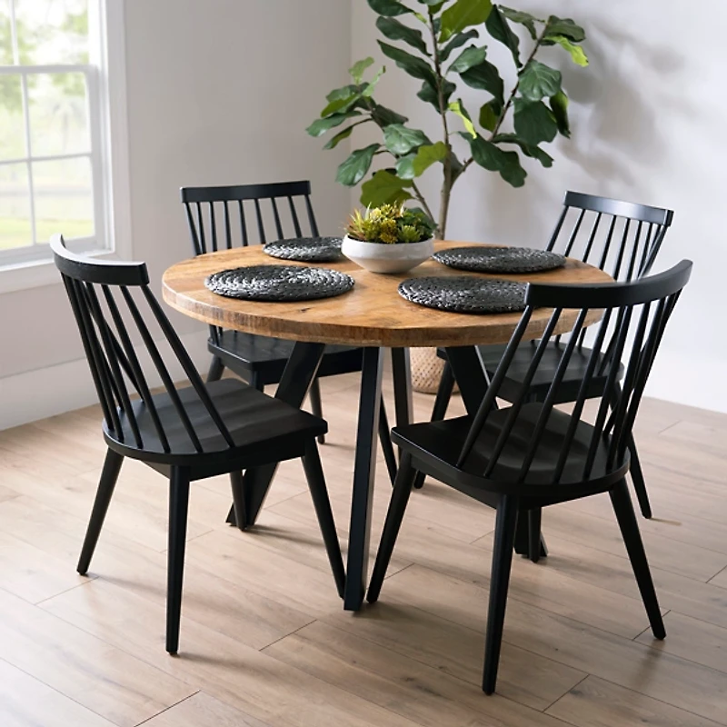 Glenn Natural Wood Dining Table