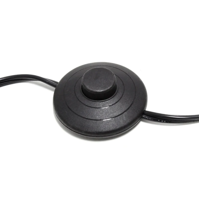 Minimal Brushed Nickel Stem Floor Lamp