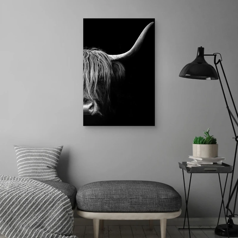 Face to Face Canvas Art Print
