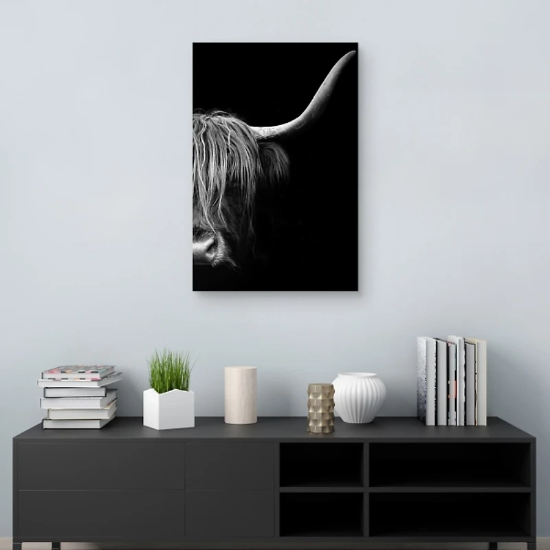 Face to Face Canvas Art Print