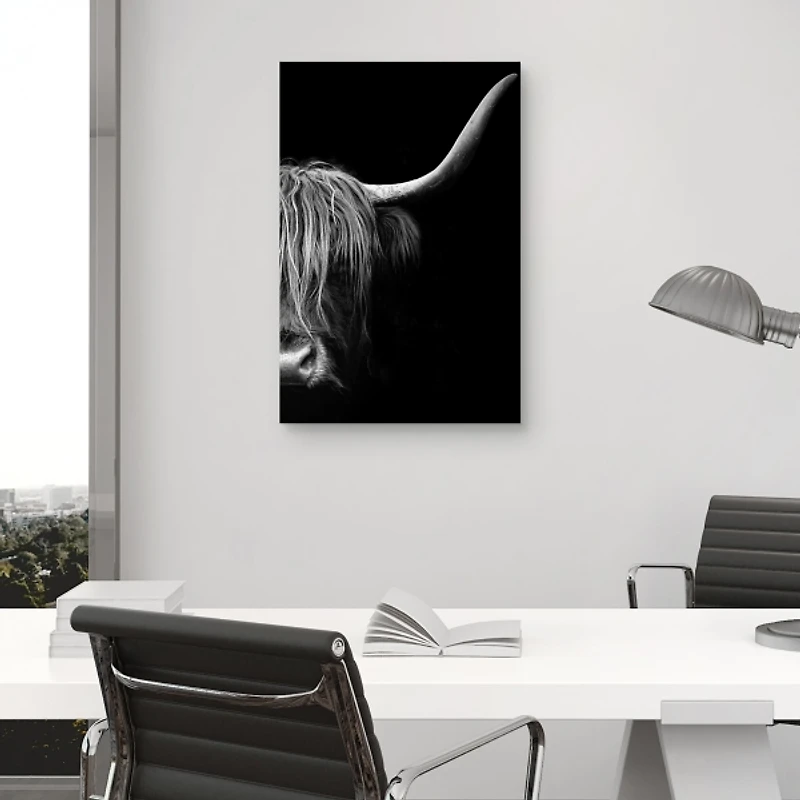 Face to Face Canvas Art Print
