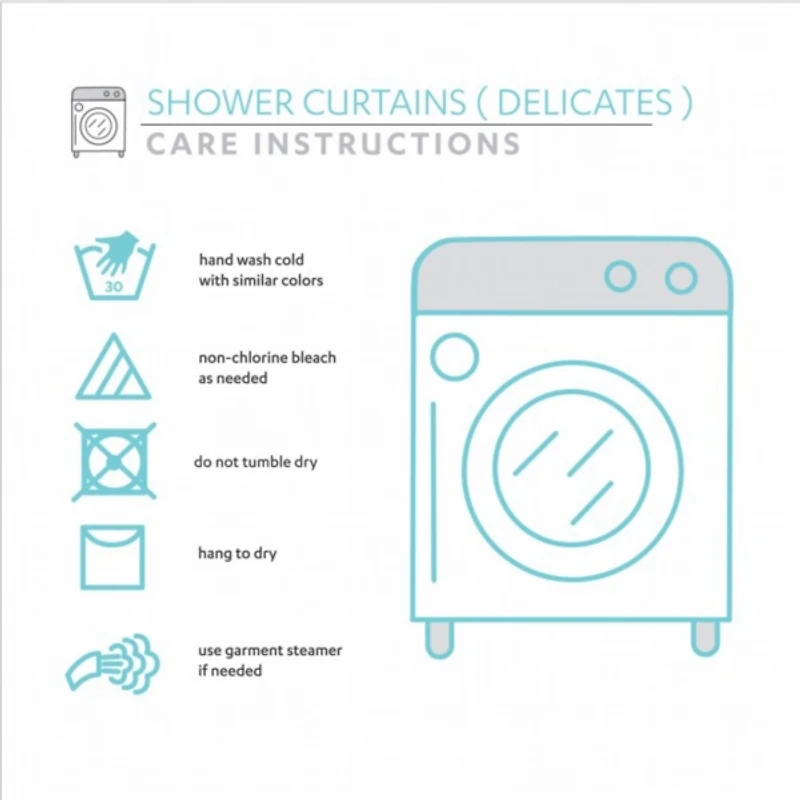 Yellow and Gray Ombre Stripe Shower Curtain