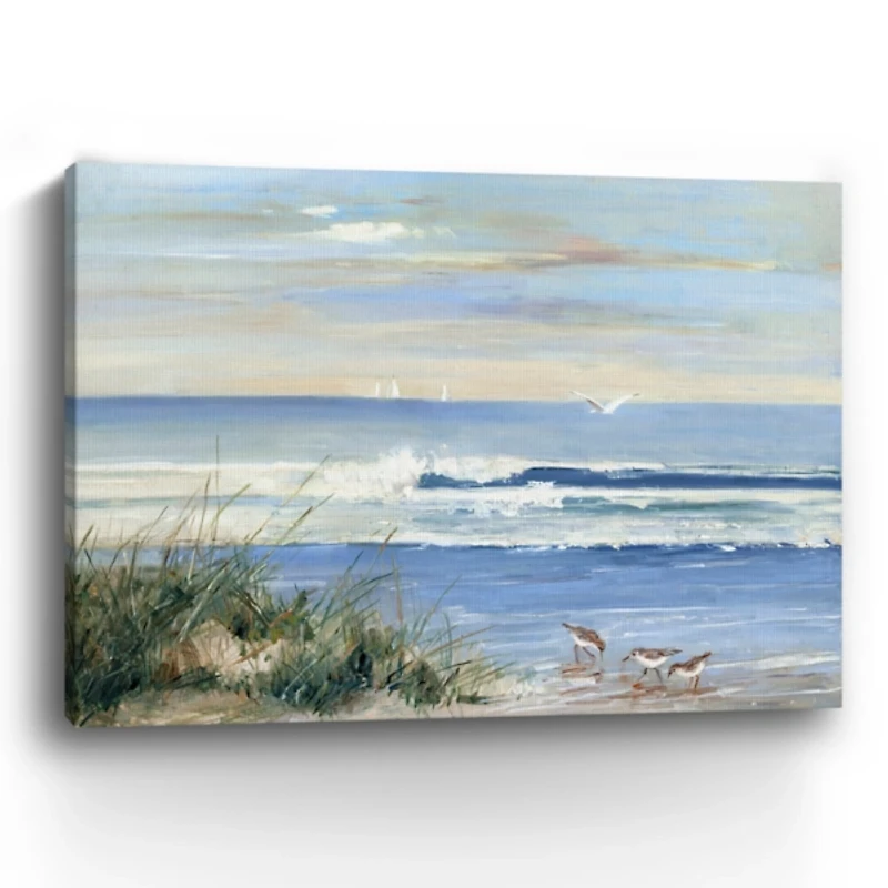 Beach Combers Giclee Canvas Art Print, 48x36 in.