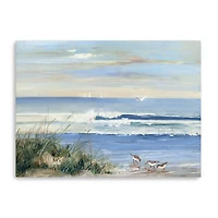 Beach Combers Giclee Canvas Art Print, 48x36 in.