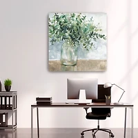 Eucalyptus Bouquet Giclee Canvas Print, 40x40 in.