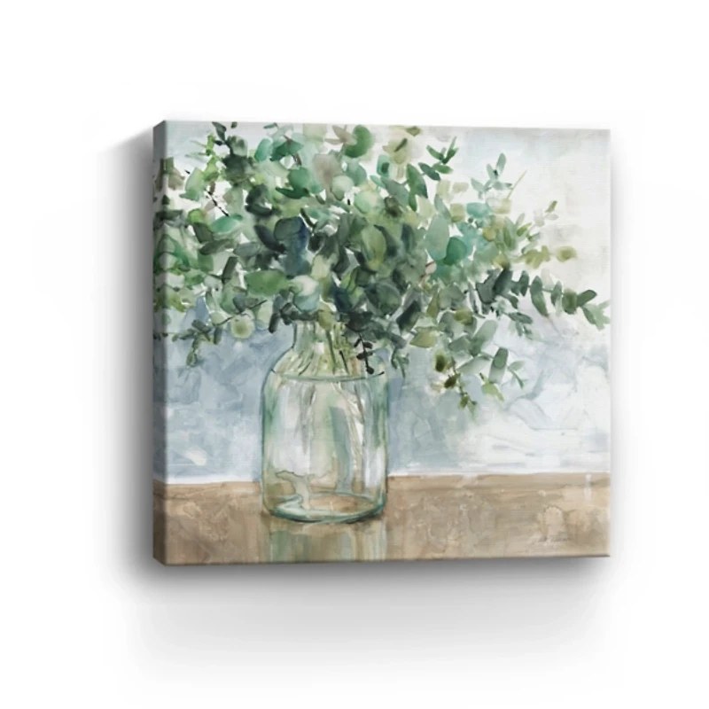 Eucalyptus Bouquet Giclee Canvas Print, 40x40 in.