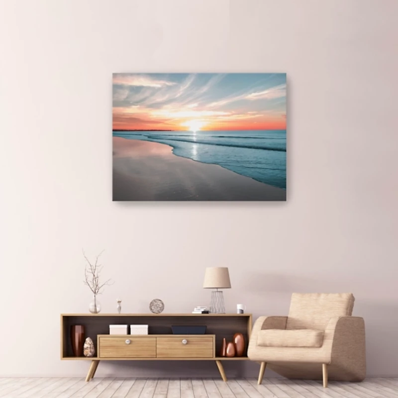 Relaxing Morning Giclee Canvas Print, 48x36 in.
