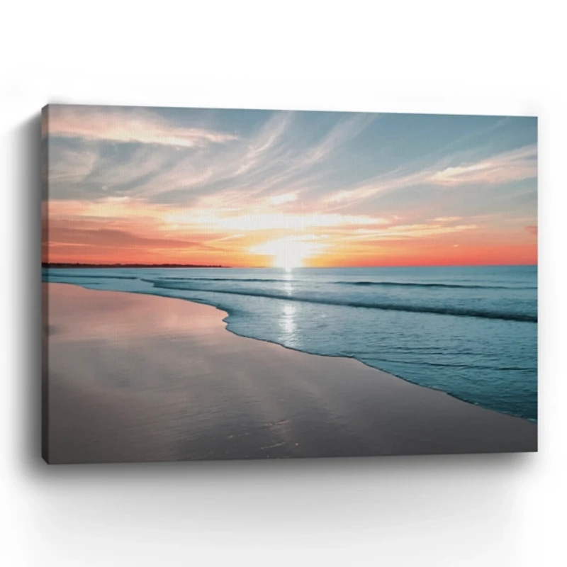 Relaxing Morning Giclee Canvas Print, 48x36 in.