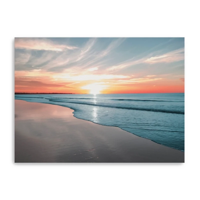 Relaxing Morning Giclee Canvas Print, 48x36 in.