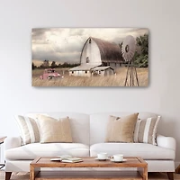 Henderson Bay Farm Giclee Canvas Art Print