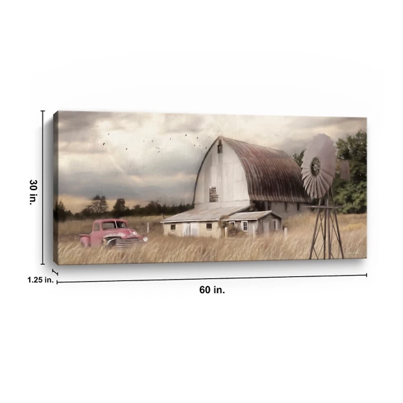 Henderson Bay Farm Giclee Canvas Art Print