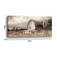 Henderson Bay Farm Giclee Canvas Art Print