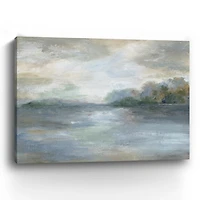 Blue Ethereal Giclee Canvas Art Print