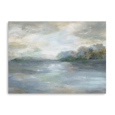 Blue Ethereal Giclee Canvas Art Print