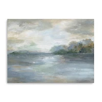 Blue Ethereal Giclee Canvas Art Print