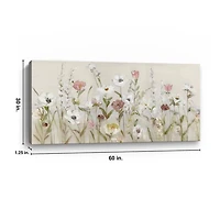 Bloomin Around Giclee Canvas Art Print