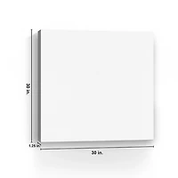 Gray Poppy Garden 2-pc. Canvas Art Set, 30x30 in.