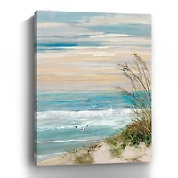 Beach at Dusk Canvas Art Print, 36x48 in.