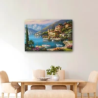 Villa Bella Vista Canvas Art Print, 48x32 in.