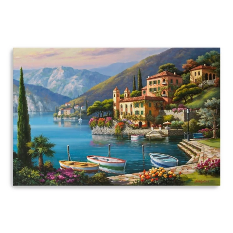 Villa Bella Vista Canvas Art Print, 60x40 in.