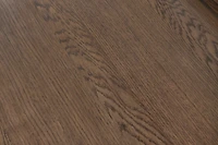 Mahogany Tray Top and Shelf Wood Accent Table