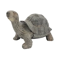 Stone Gray Outdoor Turtle Statue