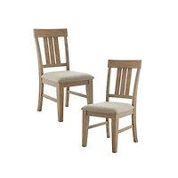 Sofia Gray High Back Dining Chairs, Set of 2