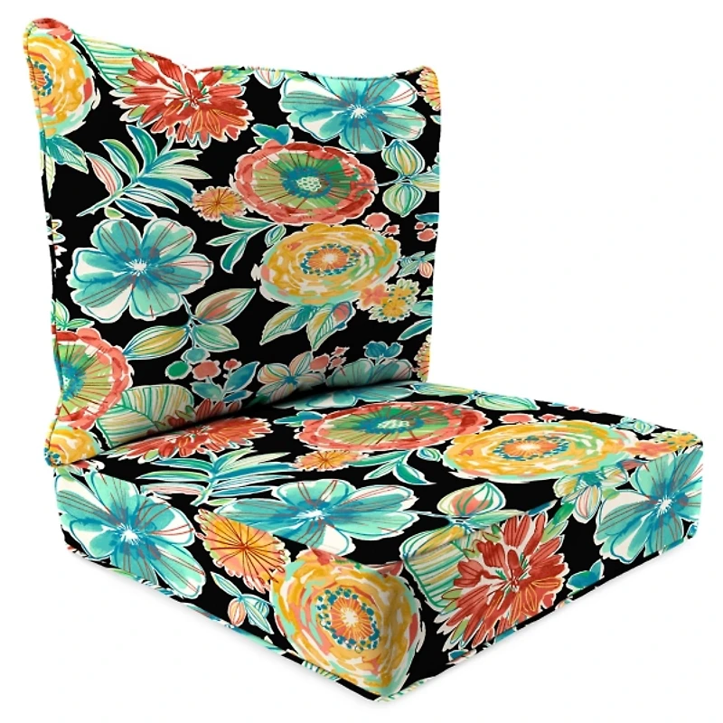 Garden Gala 2-pc. Outdoor Deep Seat Cushion