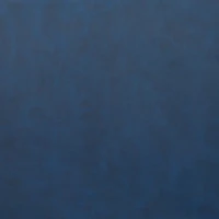 Blue Faux Leather Stitched Chairs, Set of 2