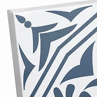 Personalized Blue Tile Monogram Wall Plaque