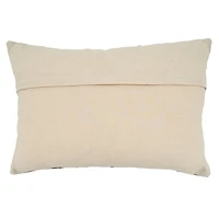 Two-Tone Tufted Western Lumbar Pillow