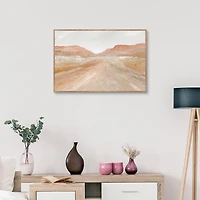 Road To Sedona Framed Giclee Canvas Art Print