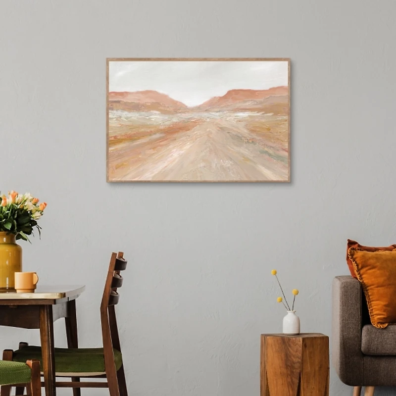 Road To Sedona Framed Giclee Canvas Art Print