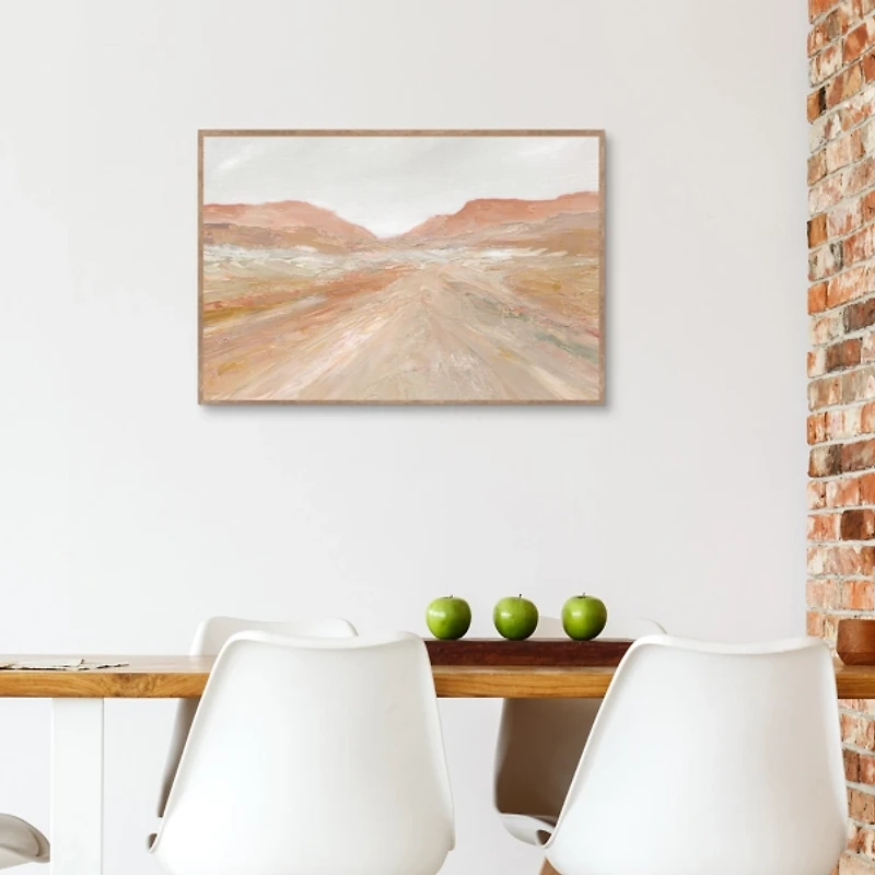 Road To Sedona Framed Giclee Canvas Art Print