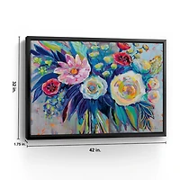 Garden Variety Framed Canvas Art Print