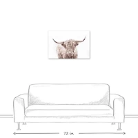 Bullie Boy Sepia Canvas Art Print