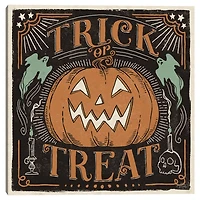 Trick or Treat Jack O' Lantern Canvas Art Print