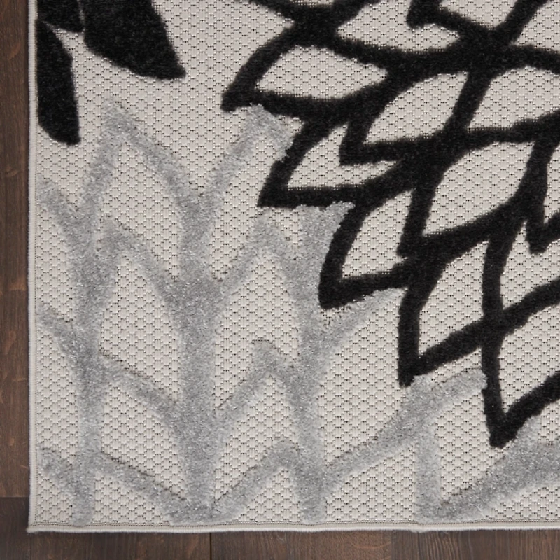 Floral Outdoor Area Rug