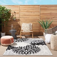 Floral Outdoor Area Rug
