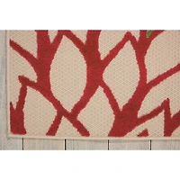Bright Floral Burst Outdoor Area Rug