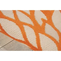 Bright Floral Burst Outdoor Area Rug