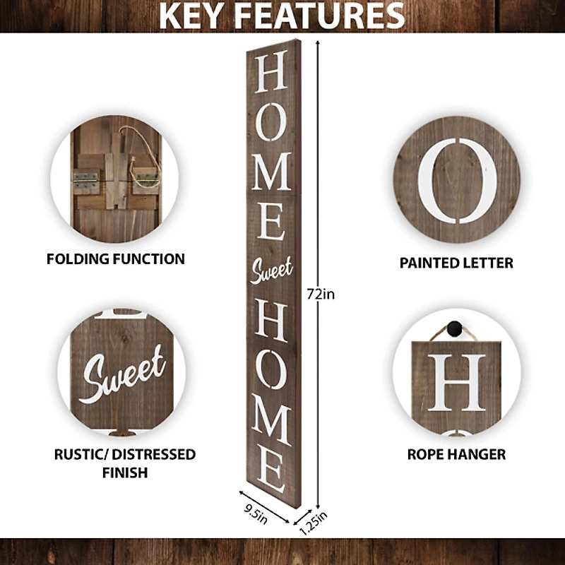 Home Sweet Home Porch Board